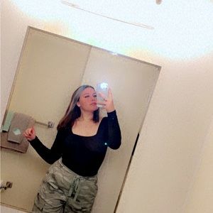 Camouflage pants. Only wore this one time, so cute and comfortable!